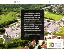 Tablet Screenshot of isp.cz